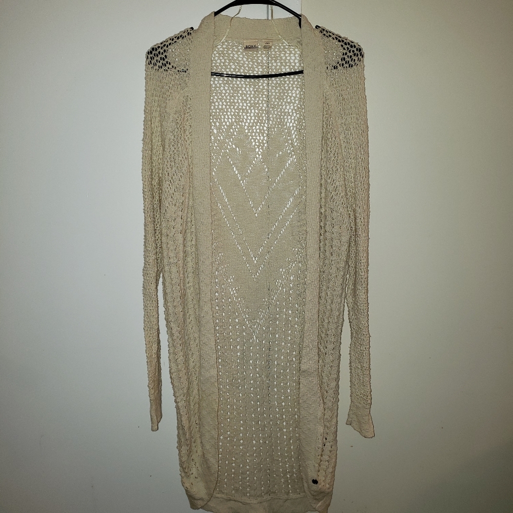 Roxy Crocheted Sweater